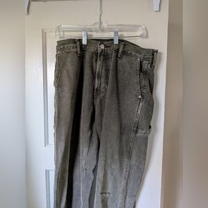 90s Loose Abercrombie & Fitch Green Jeans